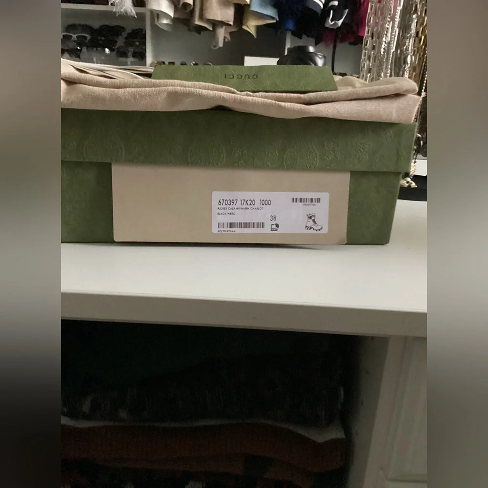 Gucci Black Combat Moto Boots with GG Logo - Picture 13 of 14